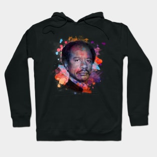 Shut Up Honky! The Jeffersons - Watercolor Illustration Hoodie